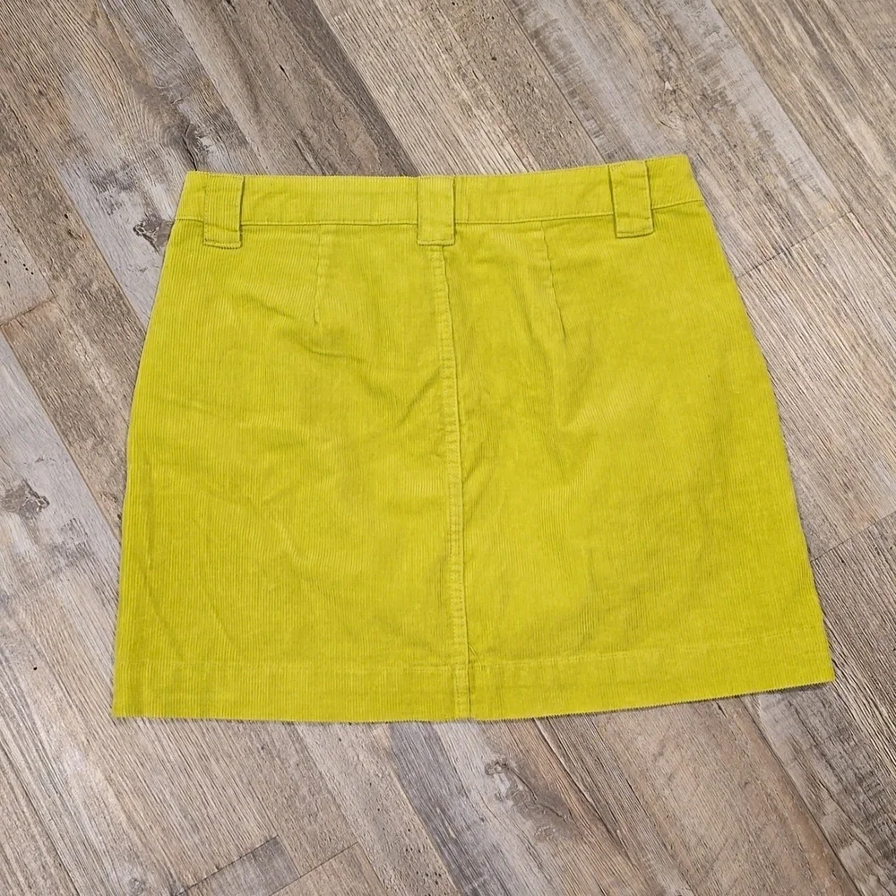 WILD FABLE | Corduroy Light Green Skirt | NWOT | Size 4 - Picture 5 of 9